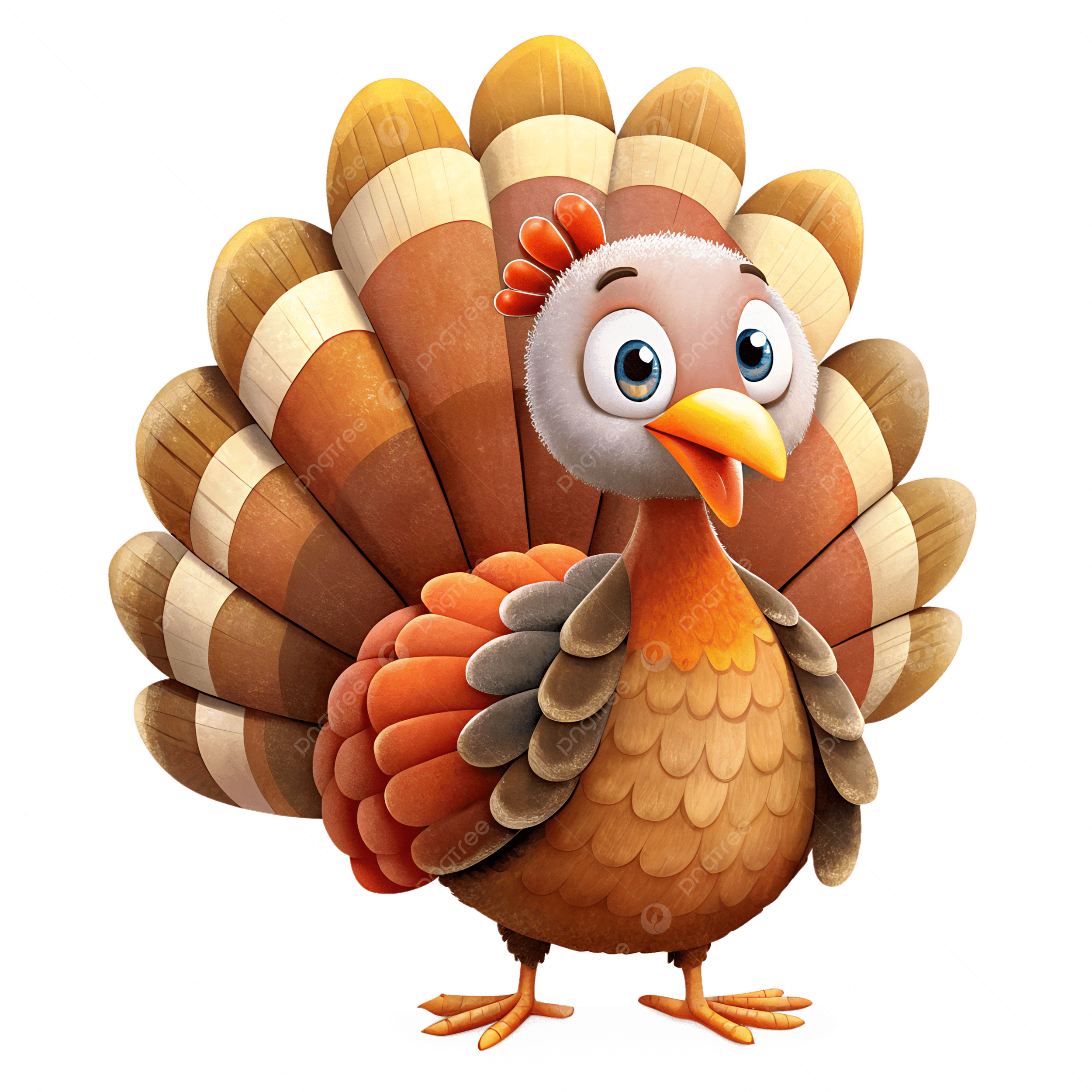 Cute turkey